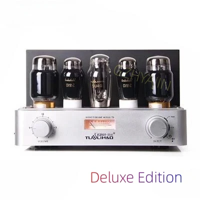 

New T3 KT88 Biliary Fever HIFI Class A Single ended Electronic Tube Power Amplifier Bluetooth 5.0