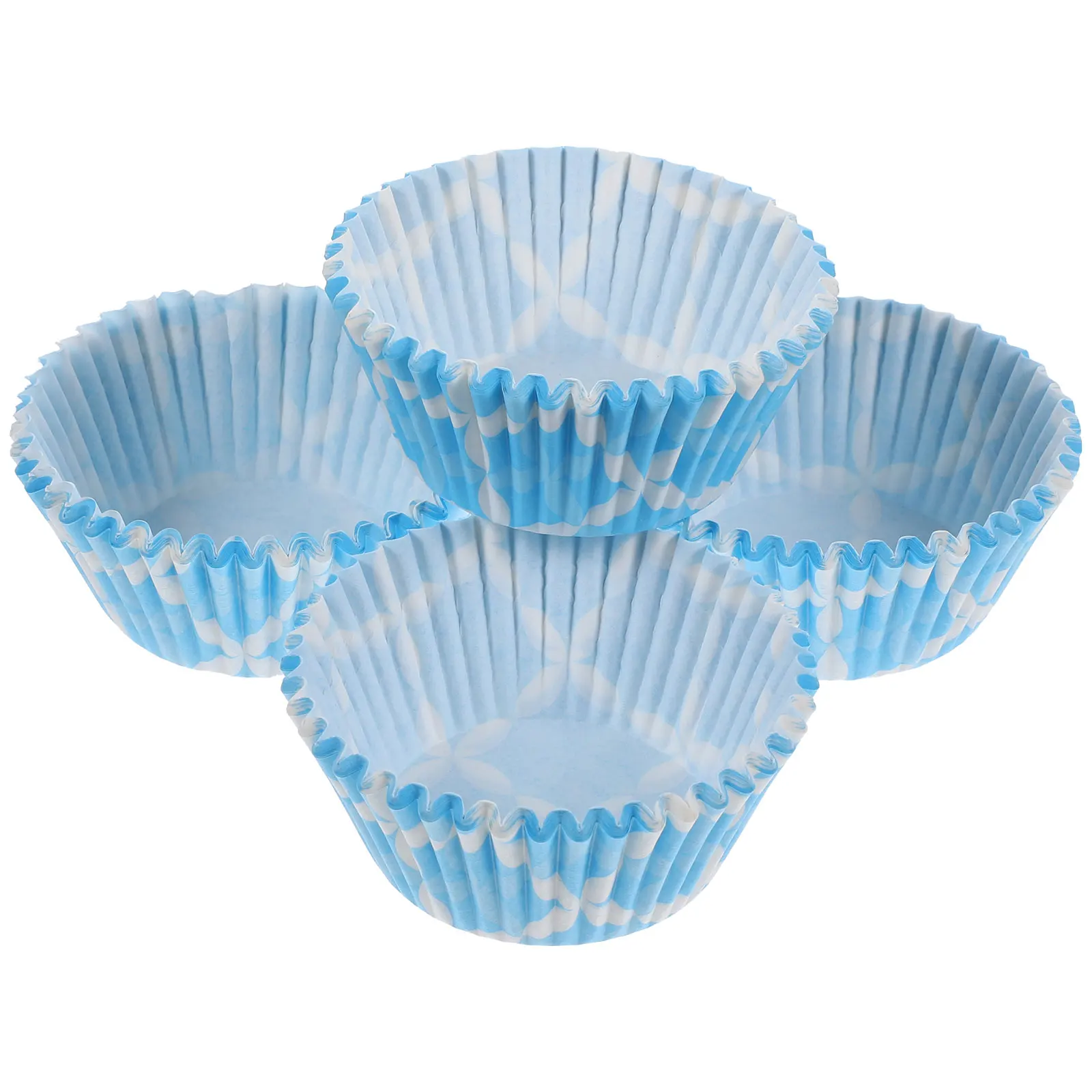 

100pcs Baking Paper Cups Heat Resistant Flower Design For Cake Cupcake Muffin Party Wedding Baby Shower Holiday Theme Events