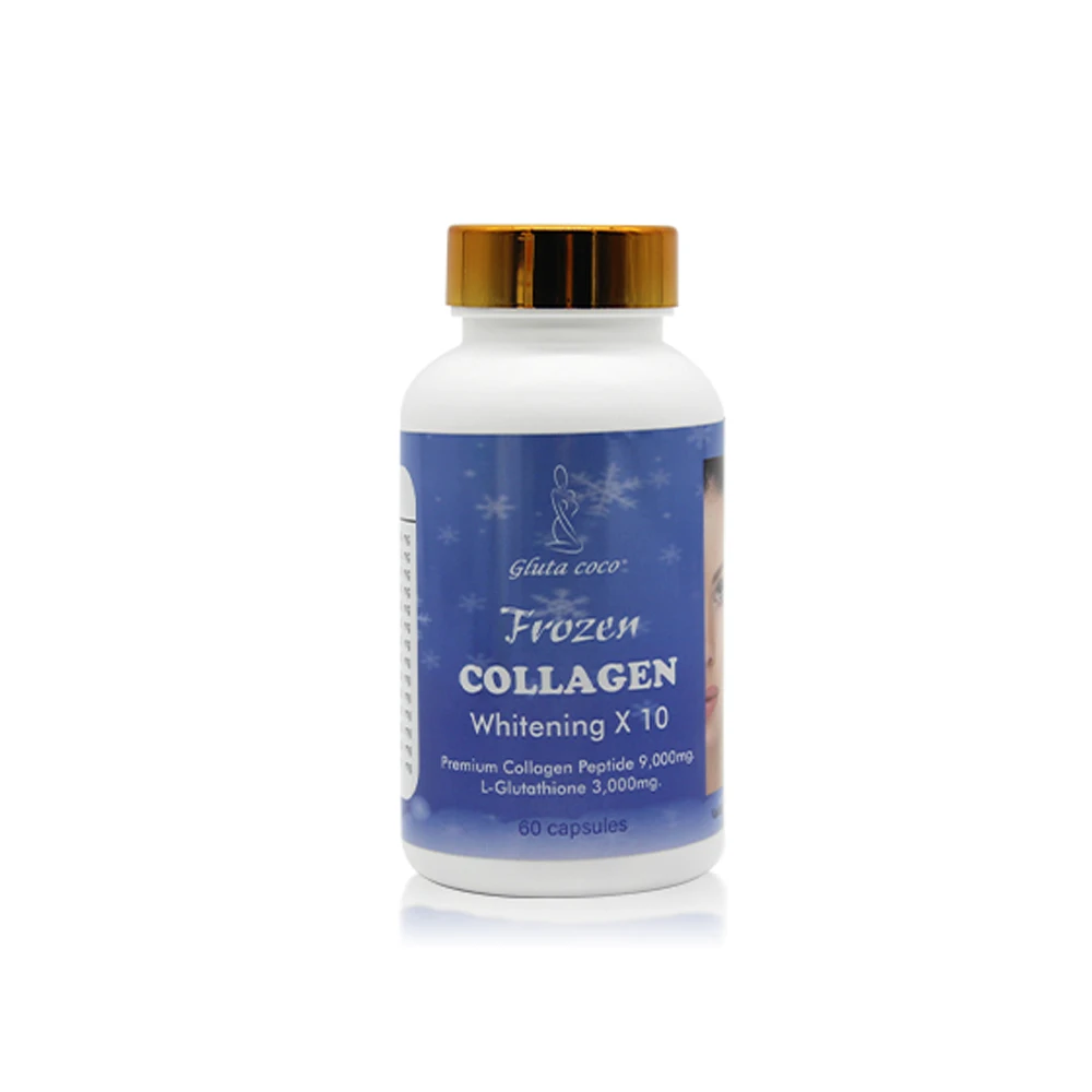 Frozen Collagen 2 in 1 Whitening X10 SkinCare Set Fast Absorption Lightens & Firms Skin Original Beauty & Skin Care
