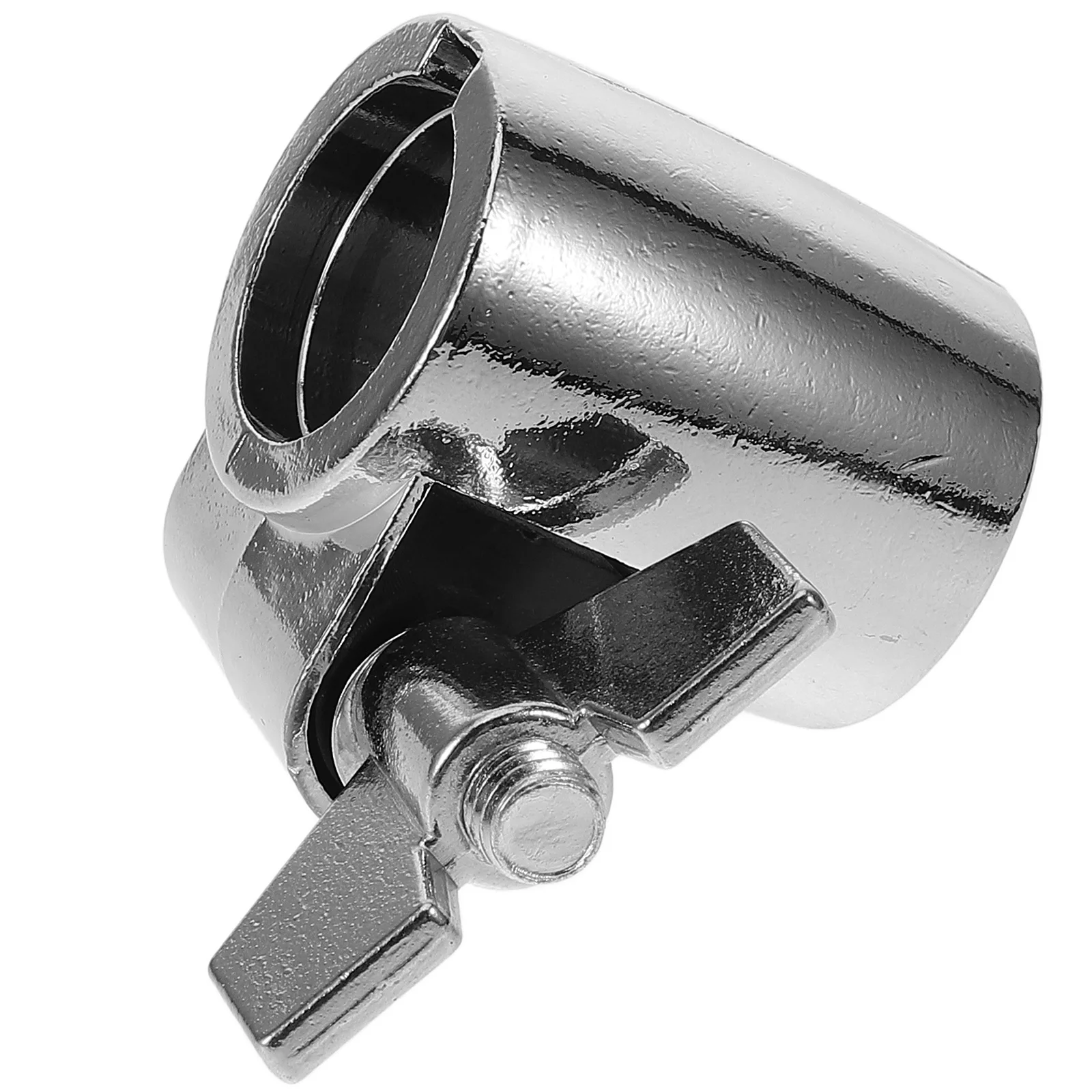 

Retractable Drum Clamp Bracket Zinc Alloy Clip Cowbell Holder Tom Bass Accessories Adjustable Double Port Lock