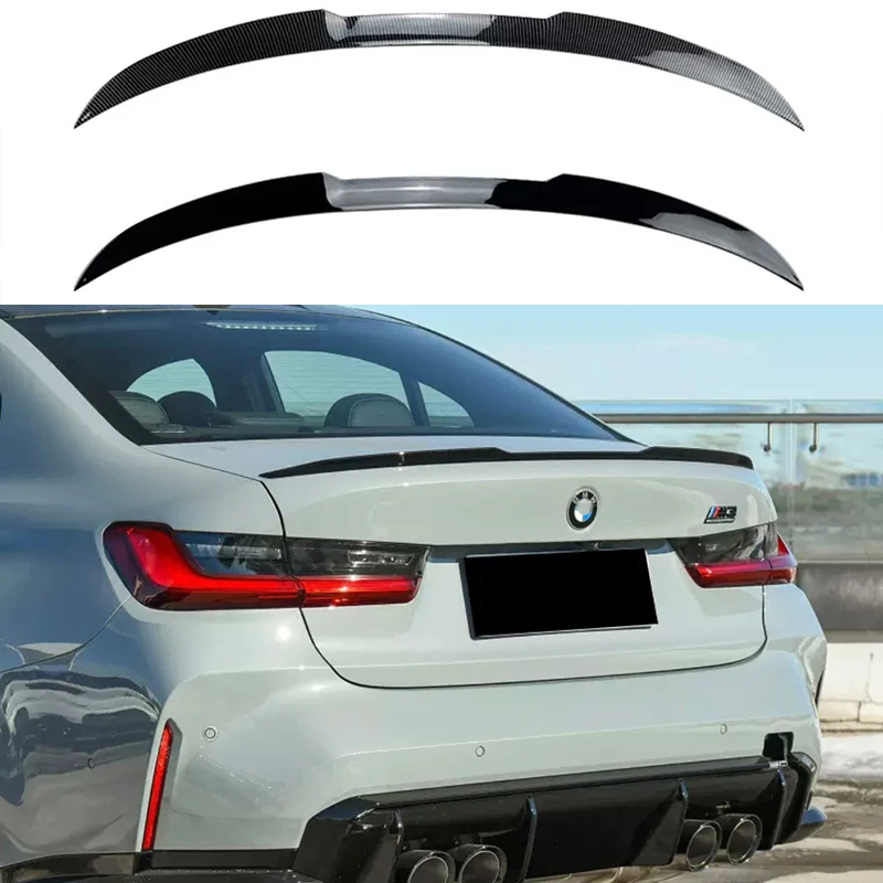 

For BMW 3 Series G20 G80 M3 320i 325i 328i rear trunk lid spoiler wing body modification kit 2017 2018 2019 2020 2021 2022