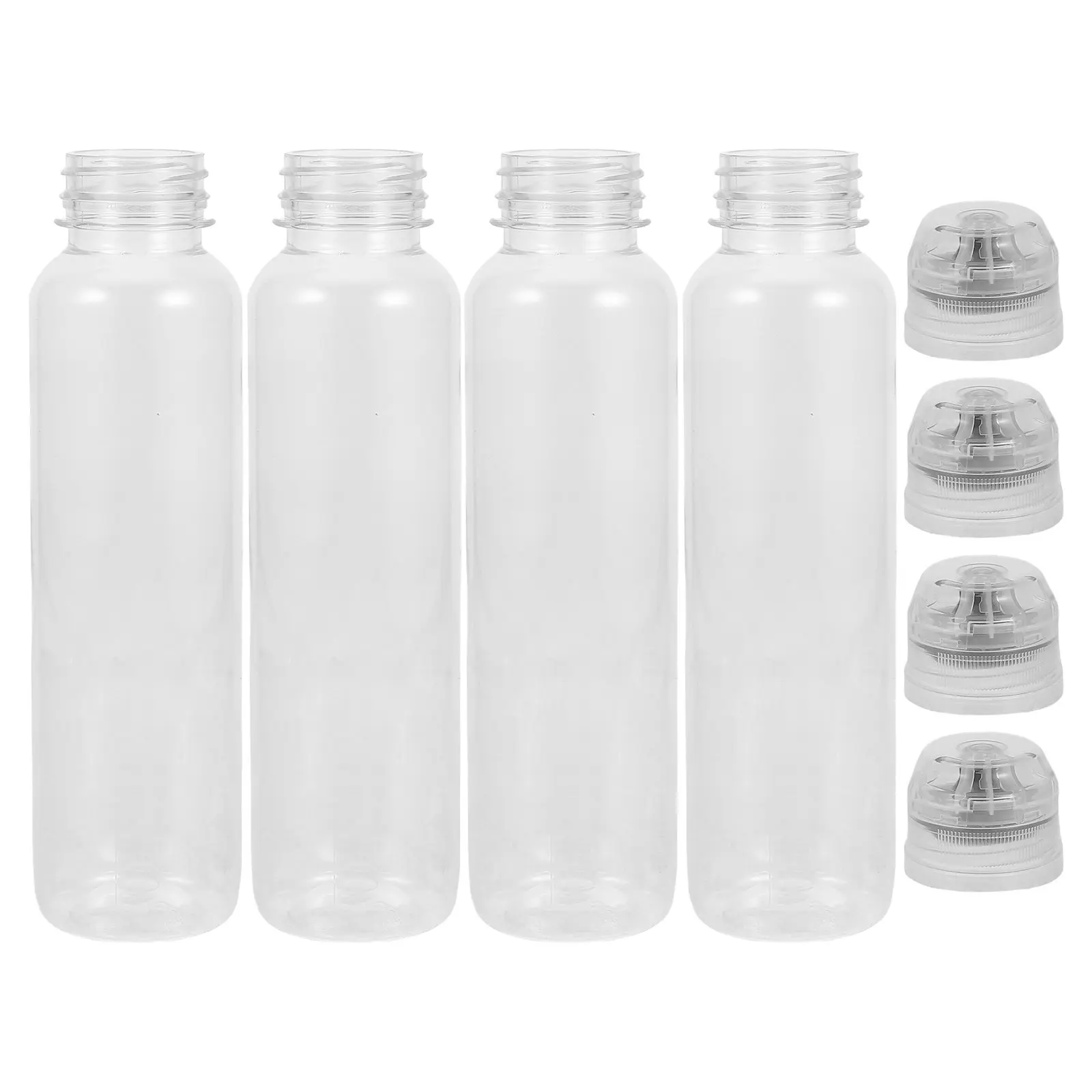 

Набор из 4 прозрачных бутылок для меда, сиропов и соусов, прочные, удобные в использовании, для кухни