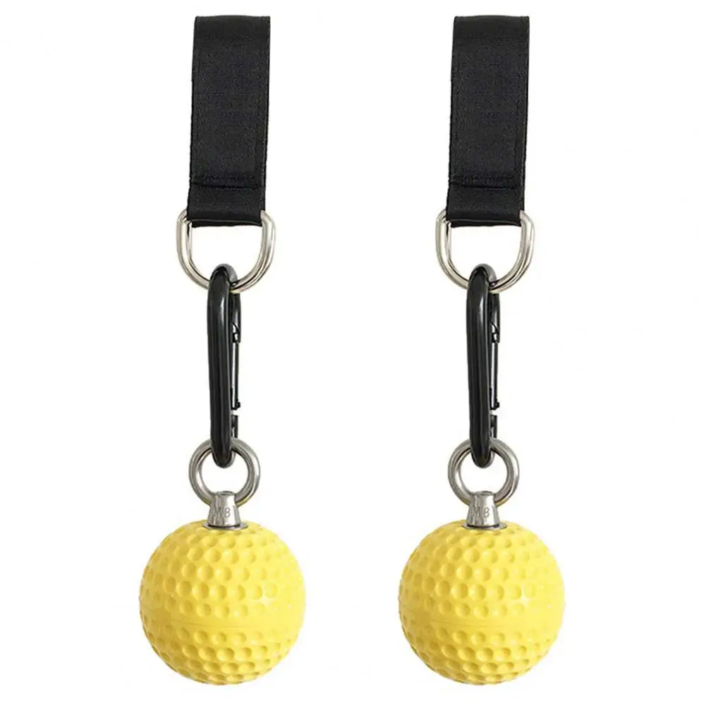 Pull Up Ball Non-slip Strong Friction Yellow Climbing Training Power Grip Ball for Workout