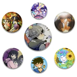 32/44/58mm Omori Tinplate Brooch Creative Clothes Backpack Jewelry Accessories Cartoon Round Button Pins Enamel Badge gifts