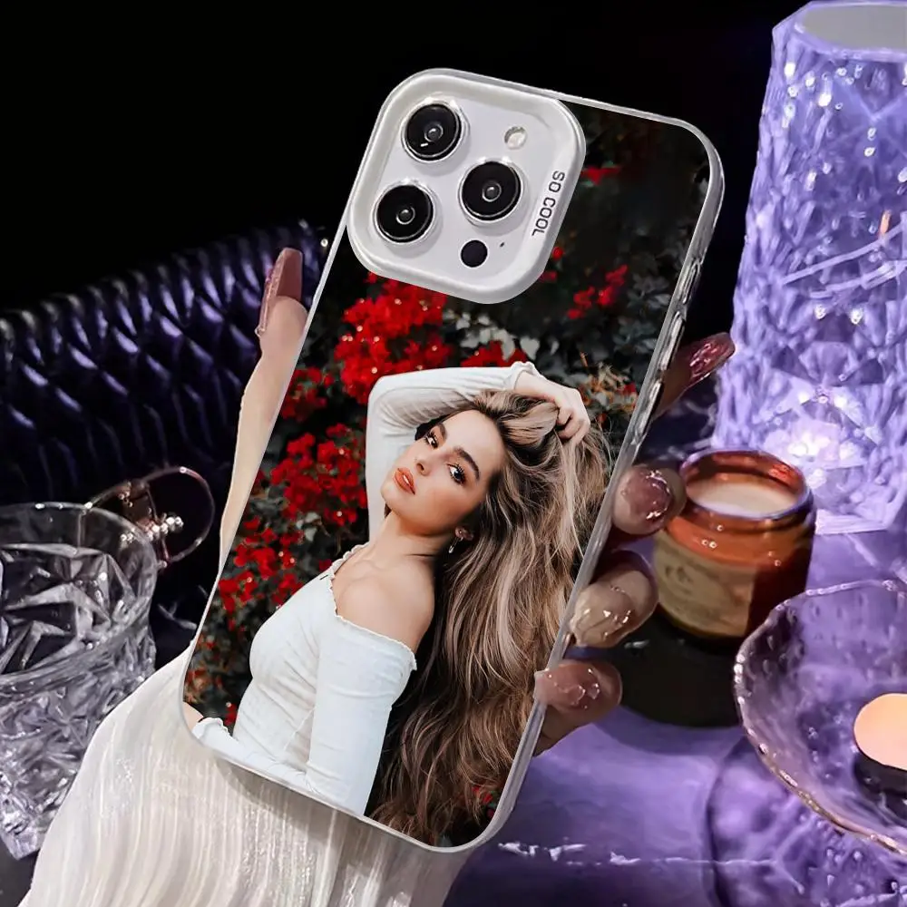 أديسون راي حافظة هاتف محمول آيفون 17 16 15 14 13 12 11 X XR XS 8 7 Air Pro Max Plus غطاء أبيض شفاف ملون #6