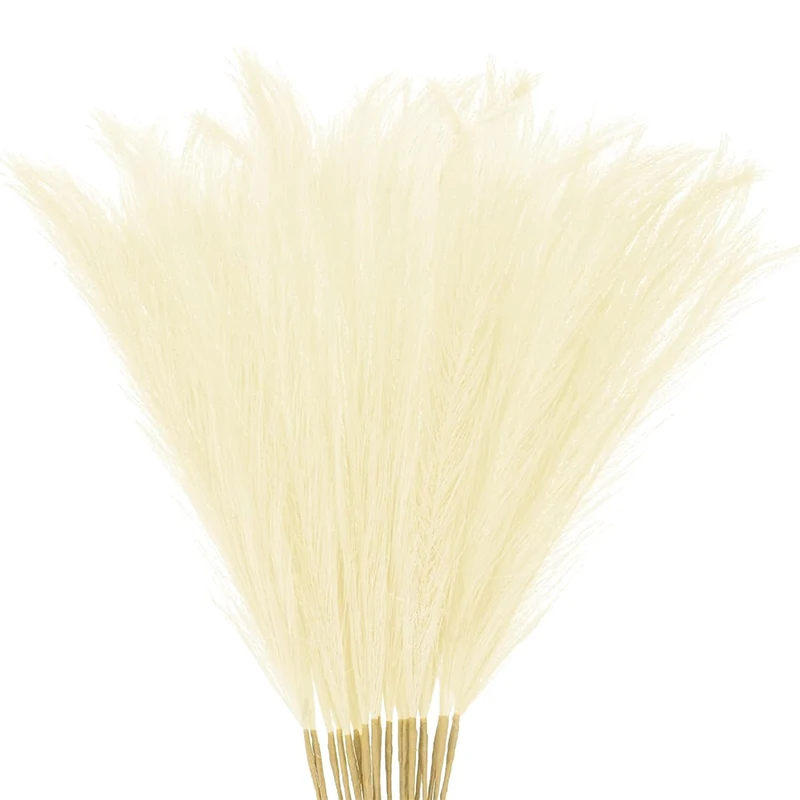 

3/5/10/20Pcs 55cm Artificial Pampas Grass Boho Decor Flower Fake Plant Reed Simulated Wedding Party Christmas Home Decorations