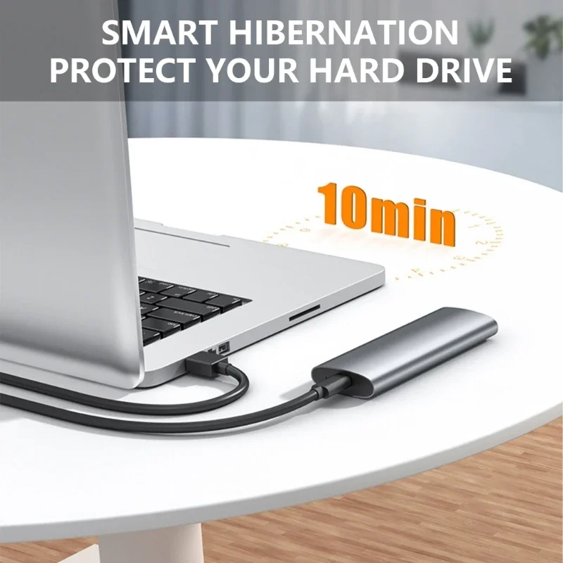 M.2 NVME إلى USB 3.1 قرص صلب لـ 2242/2260/2280/2230 دعم B-Key M-Key B+M مفتاح محرك أقراص صلبة محول