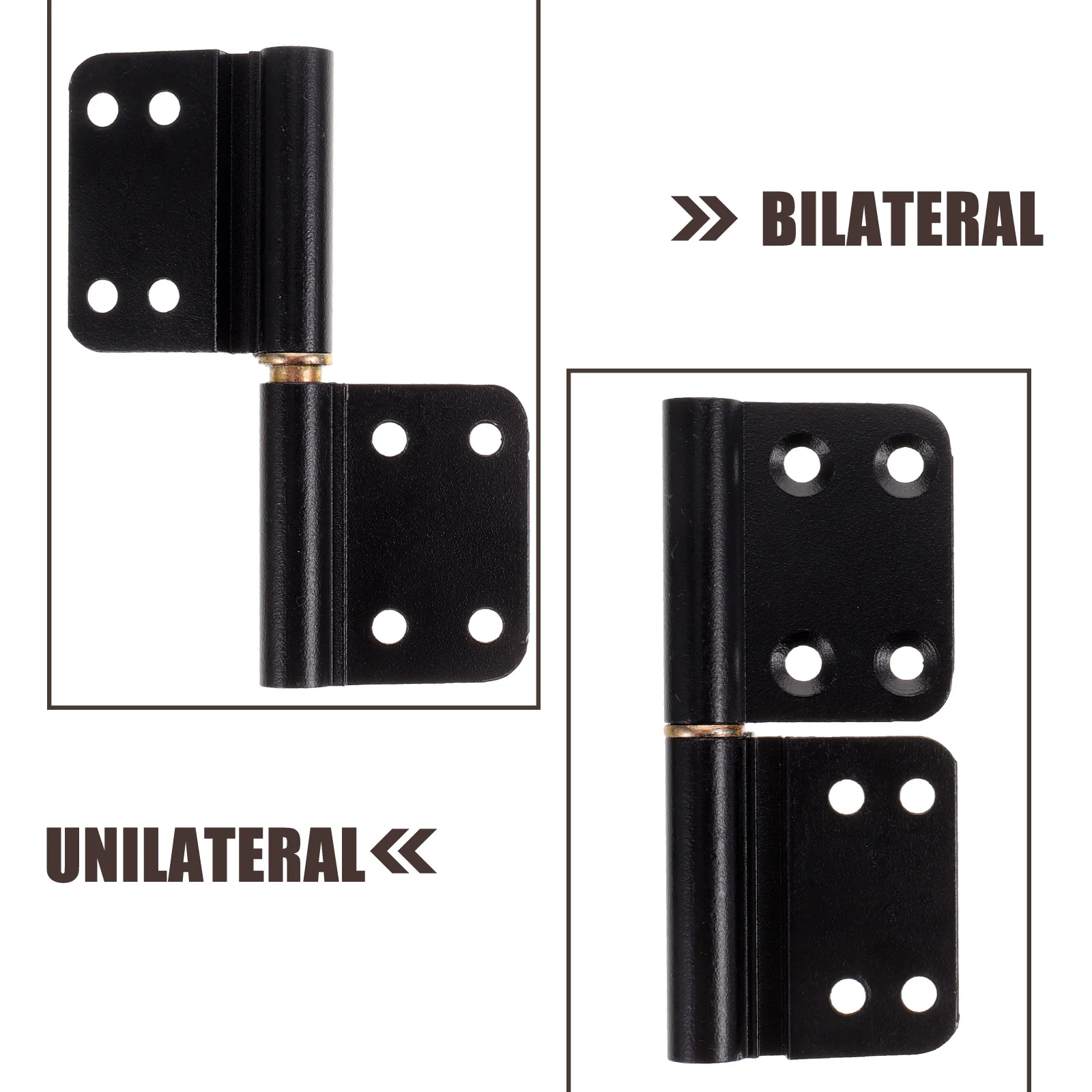 4 قطعة مفصلات أبواب الحمام سبائك الألومنيوم الثقيلة الباب المفصلي استبدال للأبواب الخارجية الداخلية مفصلات للأبواب الداخلية