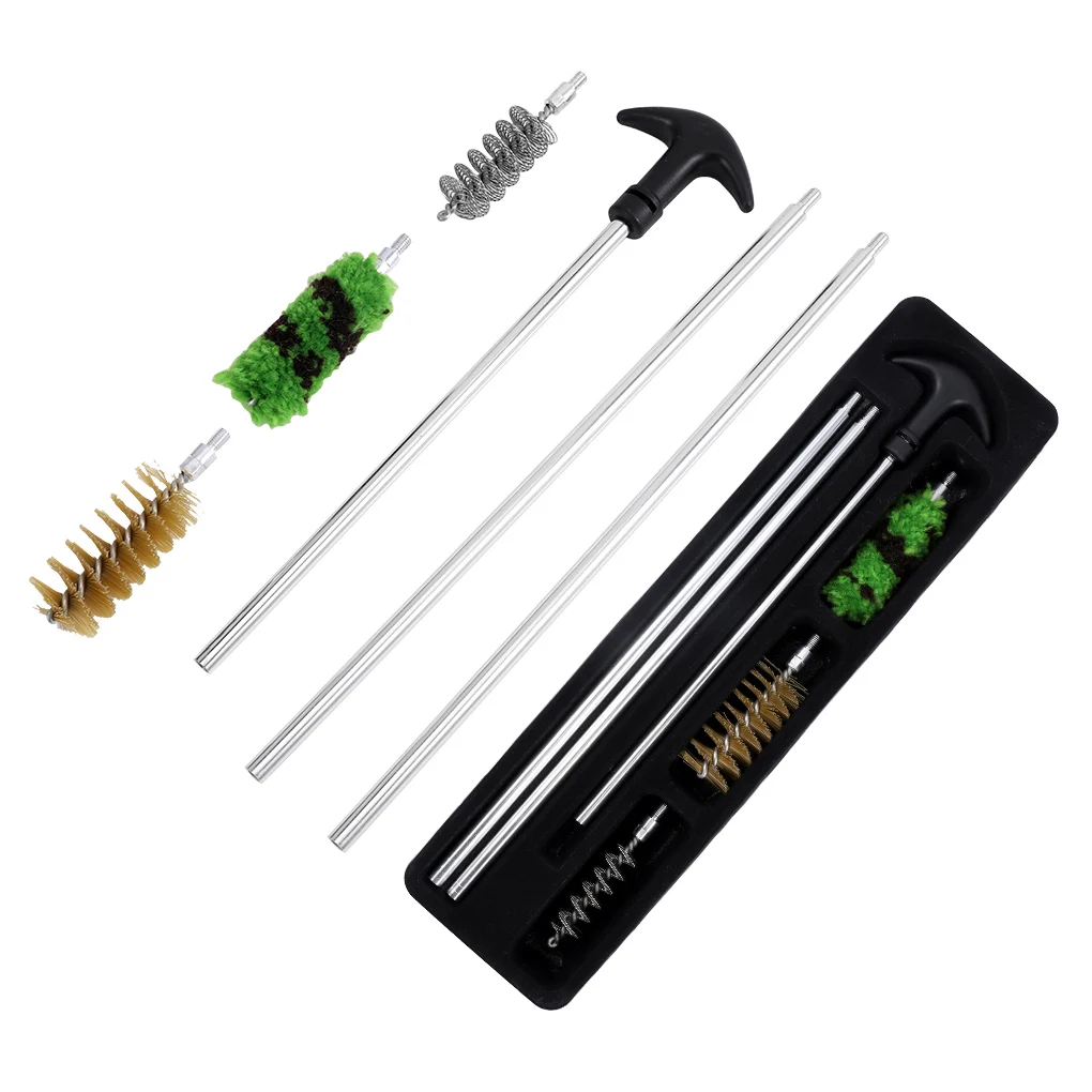 6 Pcs/set Hunting Tool Barrel Cleaning Brush Bore Tube Nylon Brushes Hunting Tool Maintenance Kits 12G/16G/20G/410G Se