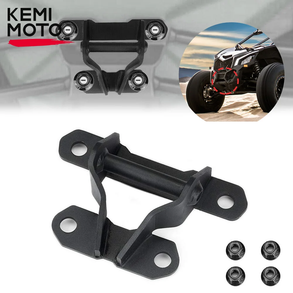 Can-am Maverick X3 Max R RR 4x4 XMR XDS XRC XRS DS RS 터보 DPS 900 HO 용 UTV 후면 당김 플레이트 견인 복구 후크 다리미 715004450