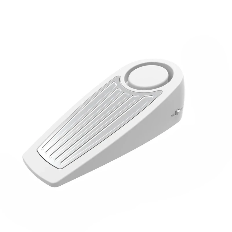 

Wireless 120dB Door Stop Alarm Vibration Triggered Sensor Burglar Alarm Wedge Shaped Anti-theft Alarm Door For Hotel Home