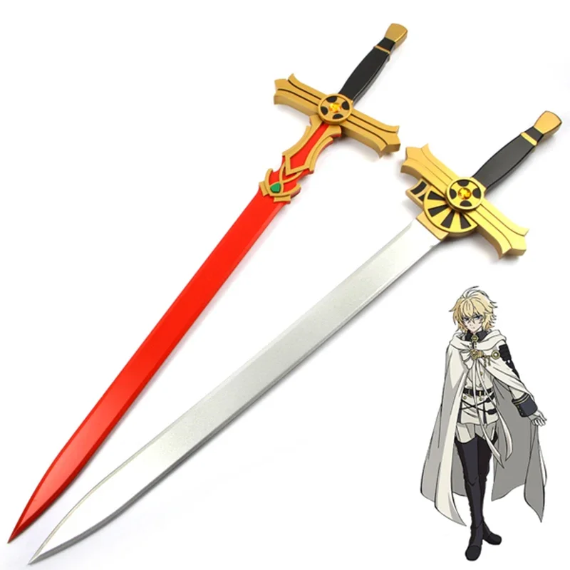 Seraph of The End Cosplay Japanese Anime Owari No Seraph Mikaela Hyakuya Cosplay Sword Props 43''  Weapons for Halloween