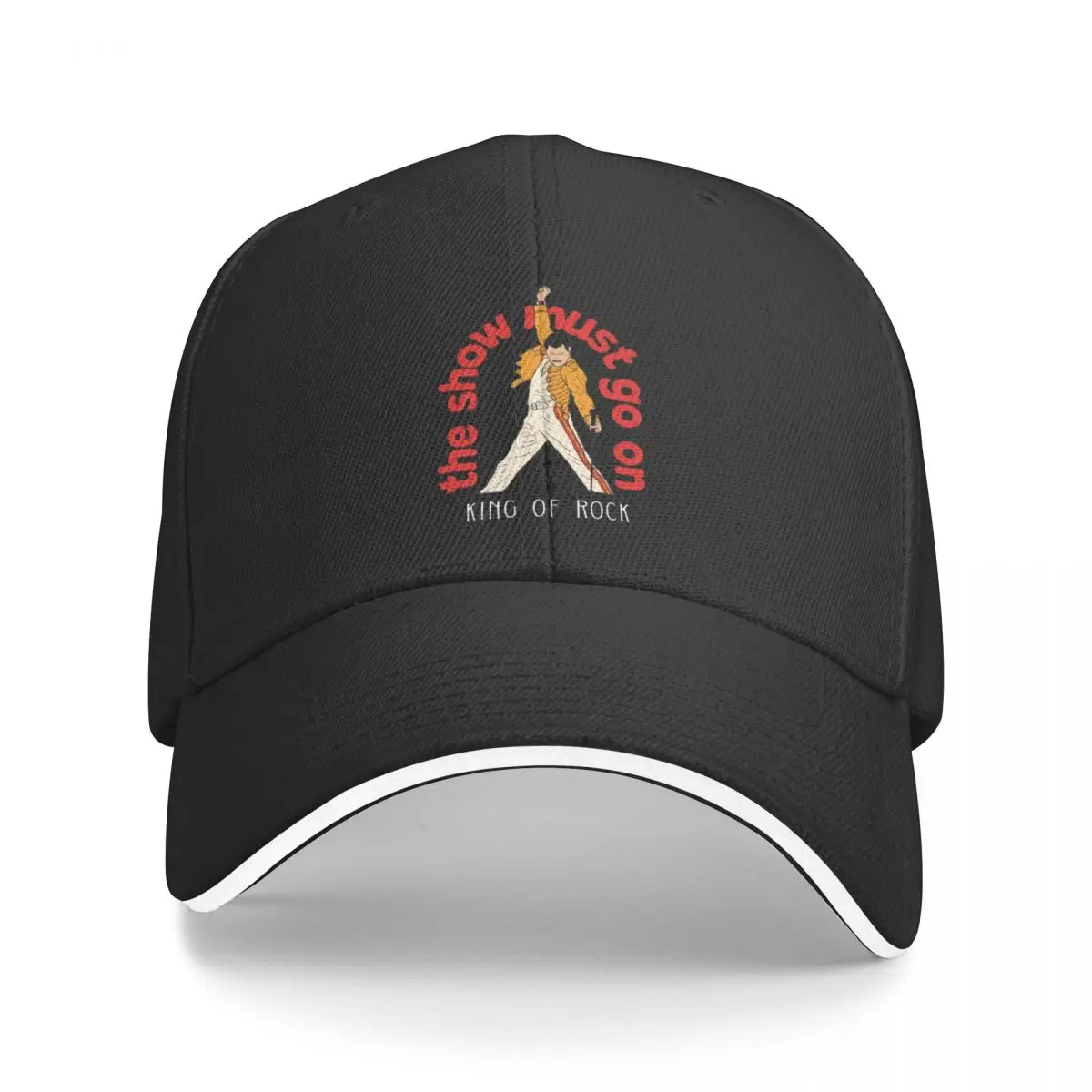 Freddie Mercury King Of Rock Band High Qualiy Baseball Caps For Men Coquette Leisure Hip Hop Trucker Cap 2024 New Sun Hat