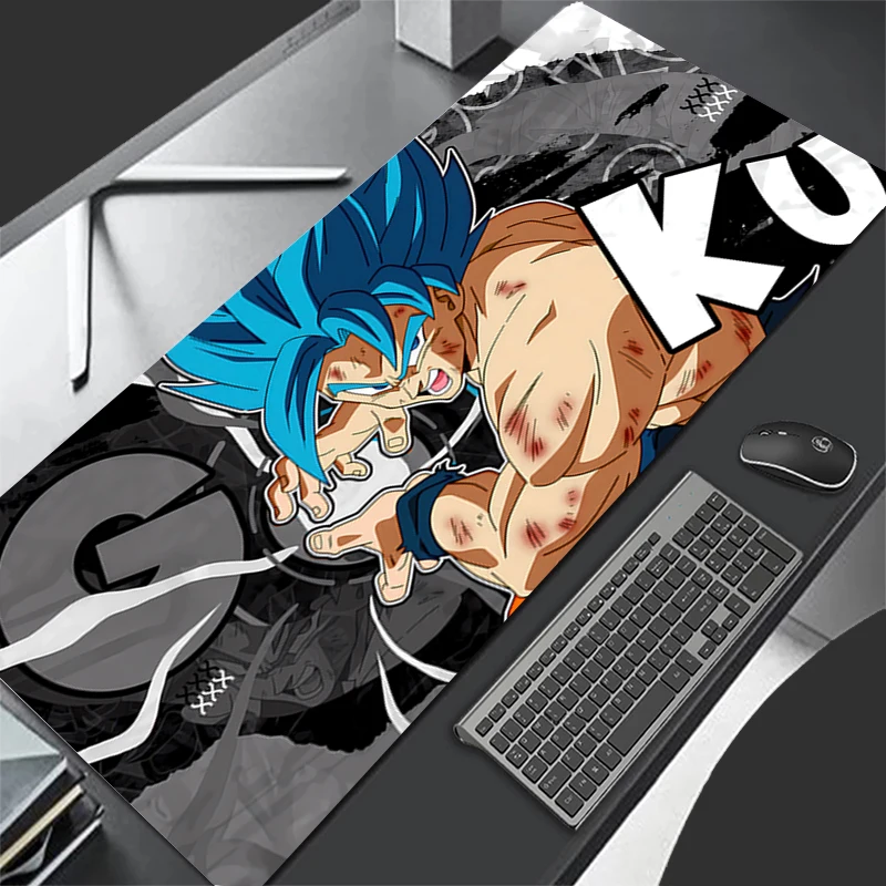 

90x40cm XXL Rubber Large PC Mousepad dragon Ball Gamer Gaming Anime Mouse Pads Desk Keyboard Mat Computer Laptop Mat For csgo