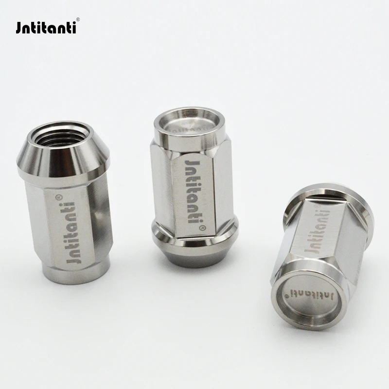 Jntitanti Gr.5 titanium10.9 Grade High strength wheel nut titanium nut M12*1.5*35/45mm for Toyota,Mazda,Honda,Acura,Scion,Lexus