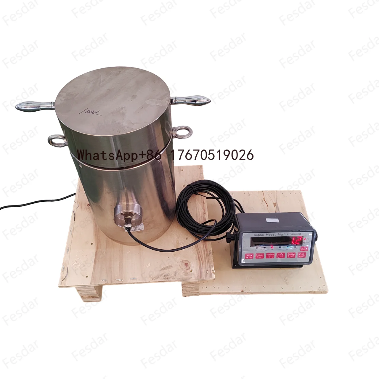 Electronic Load Cell Calibration Device High Accuracy Compression Force Calibrator for Testing Equipment