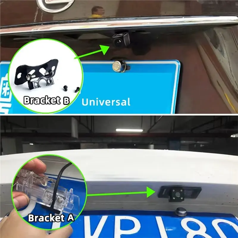 BTLIFE-Backup Camera With Brackets 1080P AHD 170° For Eurovan Caravelle Transporter 1990-2003