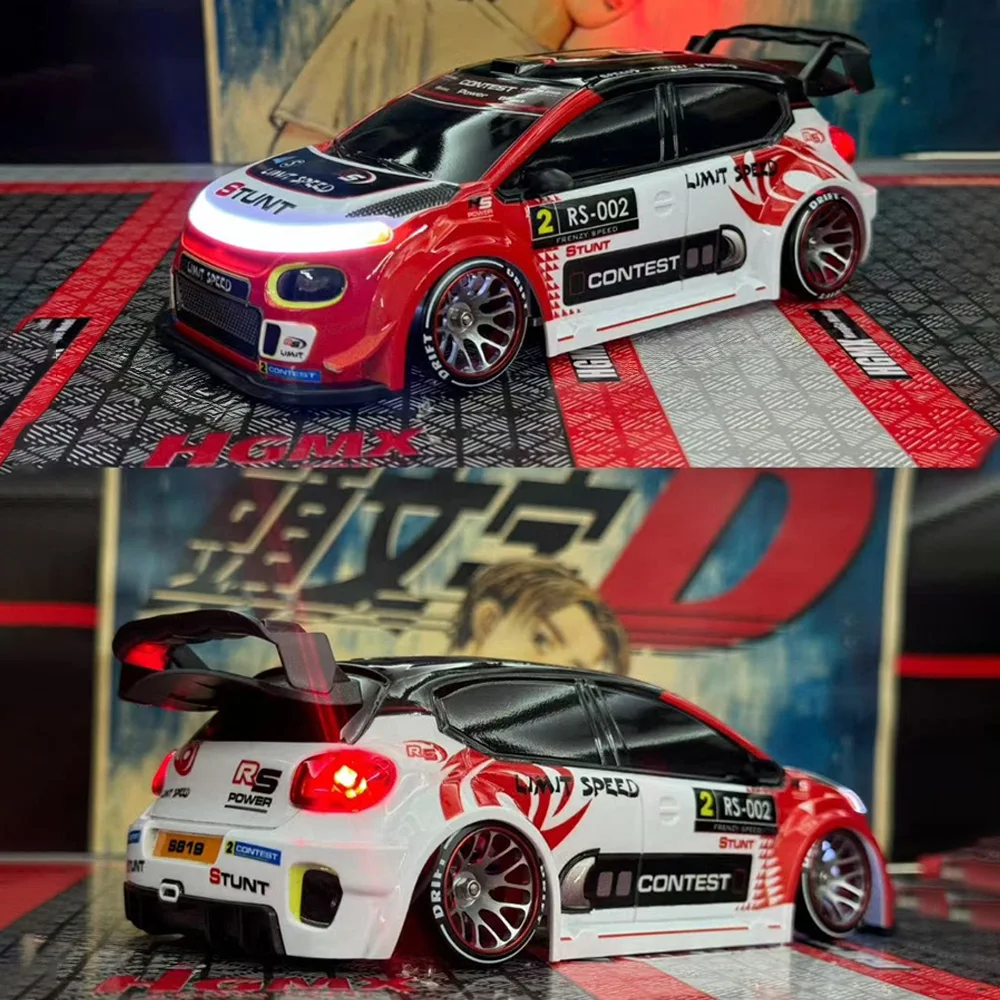 FATJAY 1/24 MINI-Q6,MINI-Q8, HGD1, Citroën Rally, Ford Focus, Porsche, GTR35 Car Shell Car Case with light control DIY