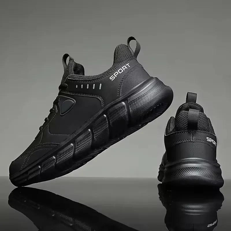 Men Waterproof Athletic Sneakers Breathable Comfortable Casual Sneaker Ear-resistant Non Slip Walking Men Shoes Tenis Masculino