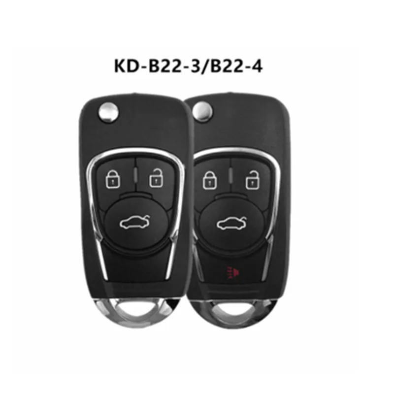 

KD Remote Key B22-3 3 Button B22-4 4 Button Remote Key for KD300 and KD900 To Produce Any Model Remote for Keydiy