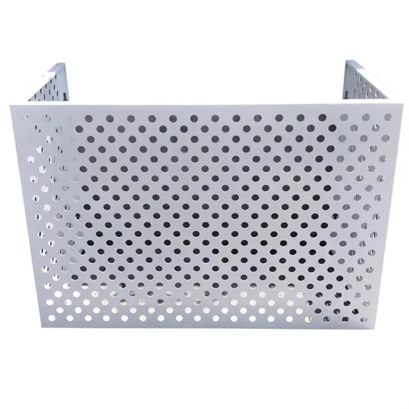Aluminum Alloy Air Conditioning Outdoor Unit Cover and Perforated Aluminum Plate AC Protective Cover Register and Grille