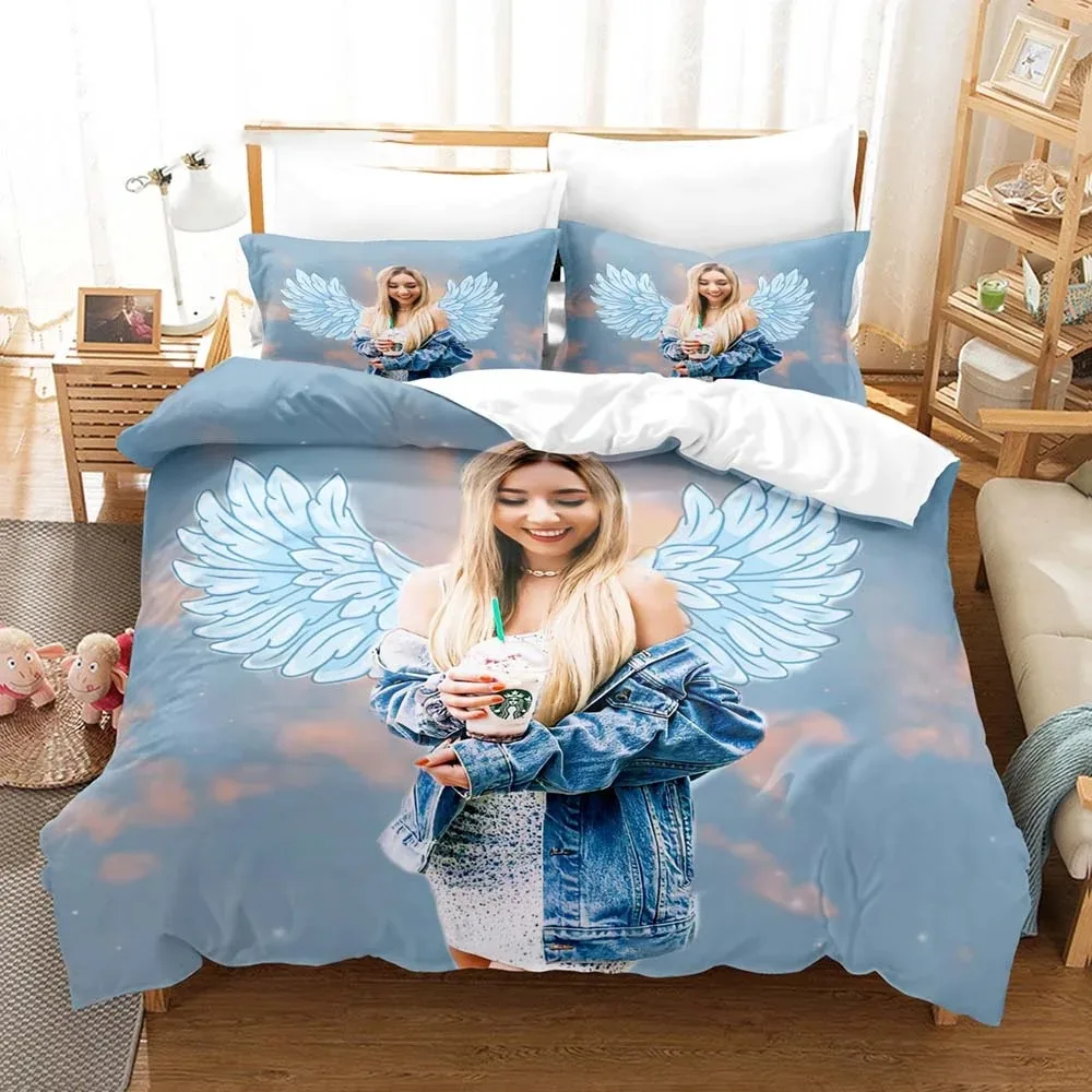 3D Printed Rebekah Wing Bedding Set Boys Girls Twin Queen Size Beki & Fluffy Duvet Cover Pillowcase Bed