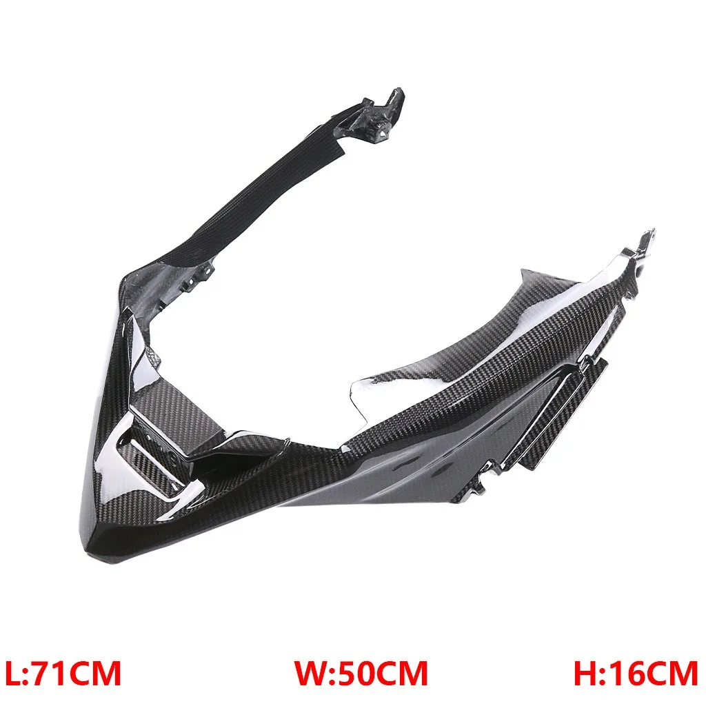 Carbon fiber license plate holder, mudguard, plate bracket and pedal suitable for YAMAHA XMAX 300 motorcycle modification