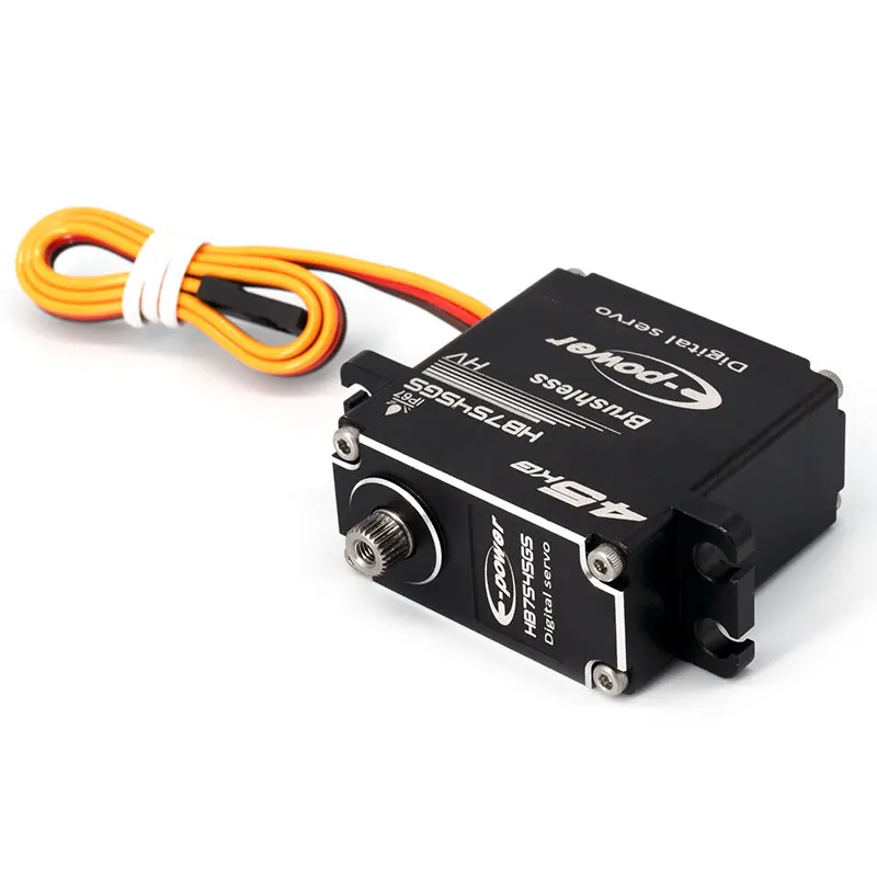 E-POWERRC 45KG Servo Brushless 180 270 Custodia in alluminio Impermeabile Digitale Metal Gear HV Coreless per 1/8 RC Crawler Parti di automobili giocattolo