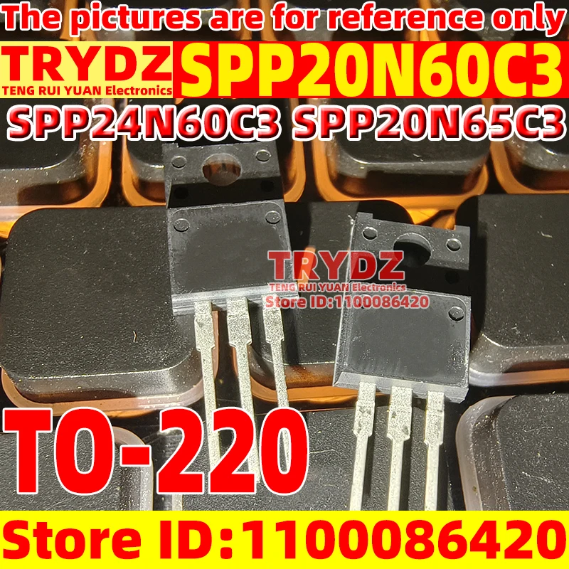 5-1pcs New SPP24N60C3 SPP20N65C3 TO-220