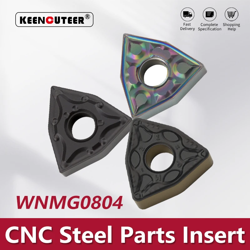 Carboneto de Inserção para Mwlnr Externo Torneamento Ferramenta Wnmg Lâmina para Cortador de Aço Torno Cnc Wnmg08 ma gf pr hq pm Yz6030 Yz5010 Yz5028