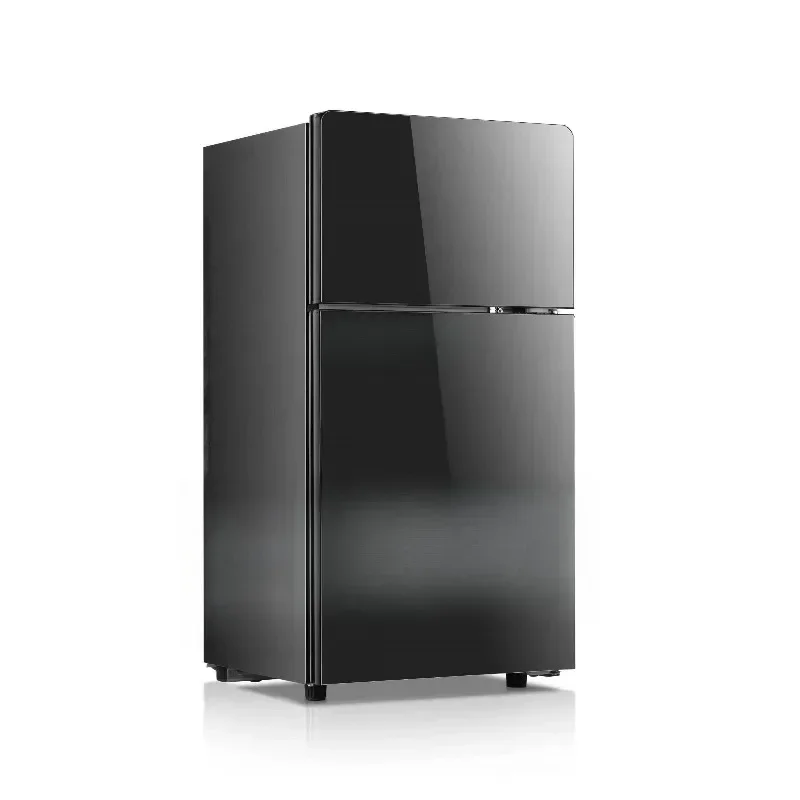 80L household double-door mini refrigeration and fresh-keeping refrigerator for commercial, hotel and household use