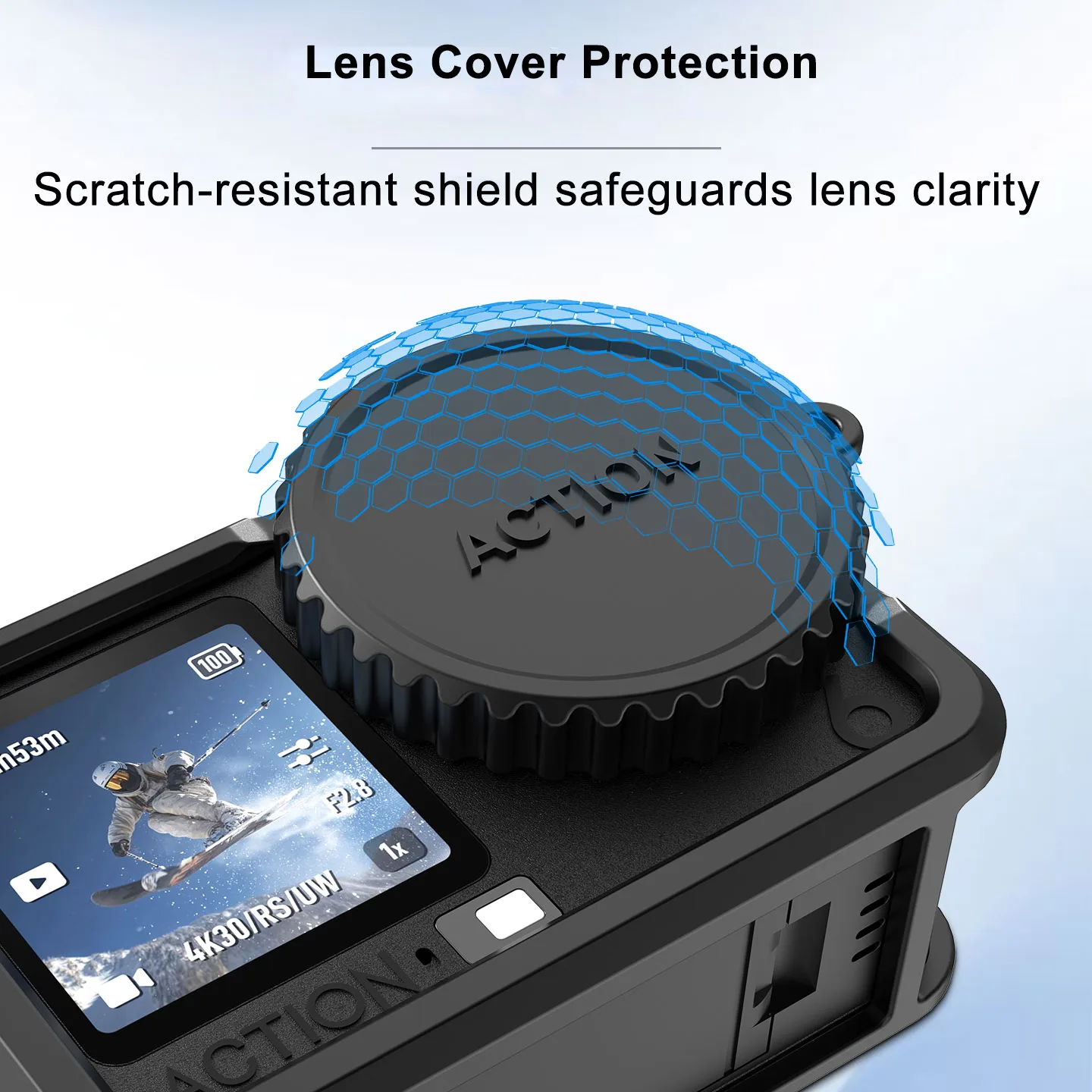 Silicone Protective Body Cover Set for dji osmo action6 Camera Case with Lens Cap for dji osmo action6 Lanyard Accessories