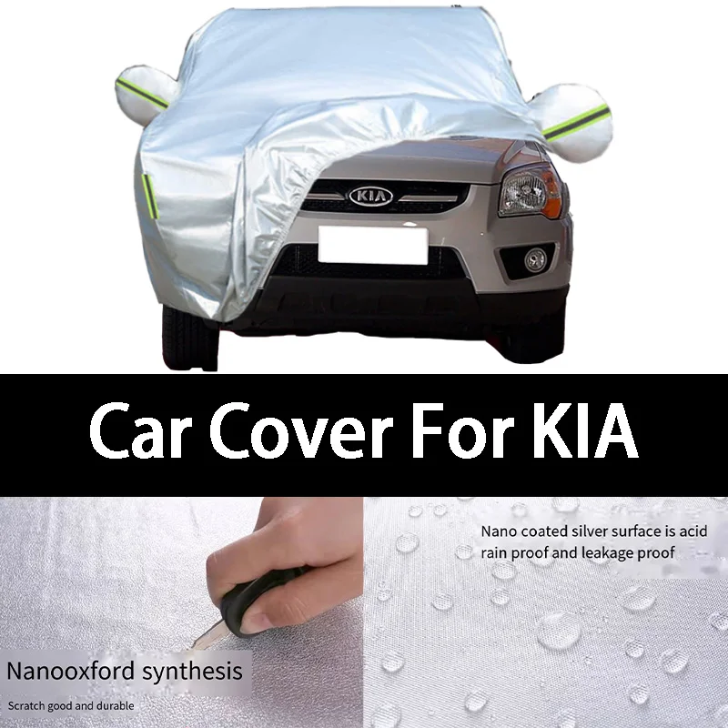 Full Car Covers Outdoor Protection For KIA Sportage Carnival K5 Snow UV Protection Scratch-proof Rainproof Car accessories