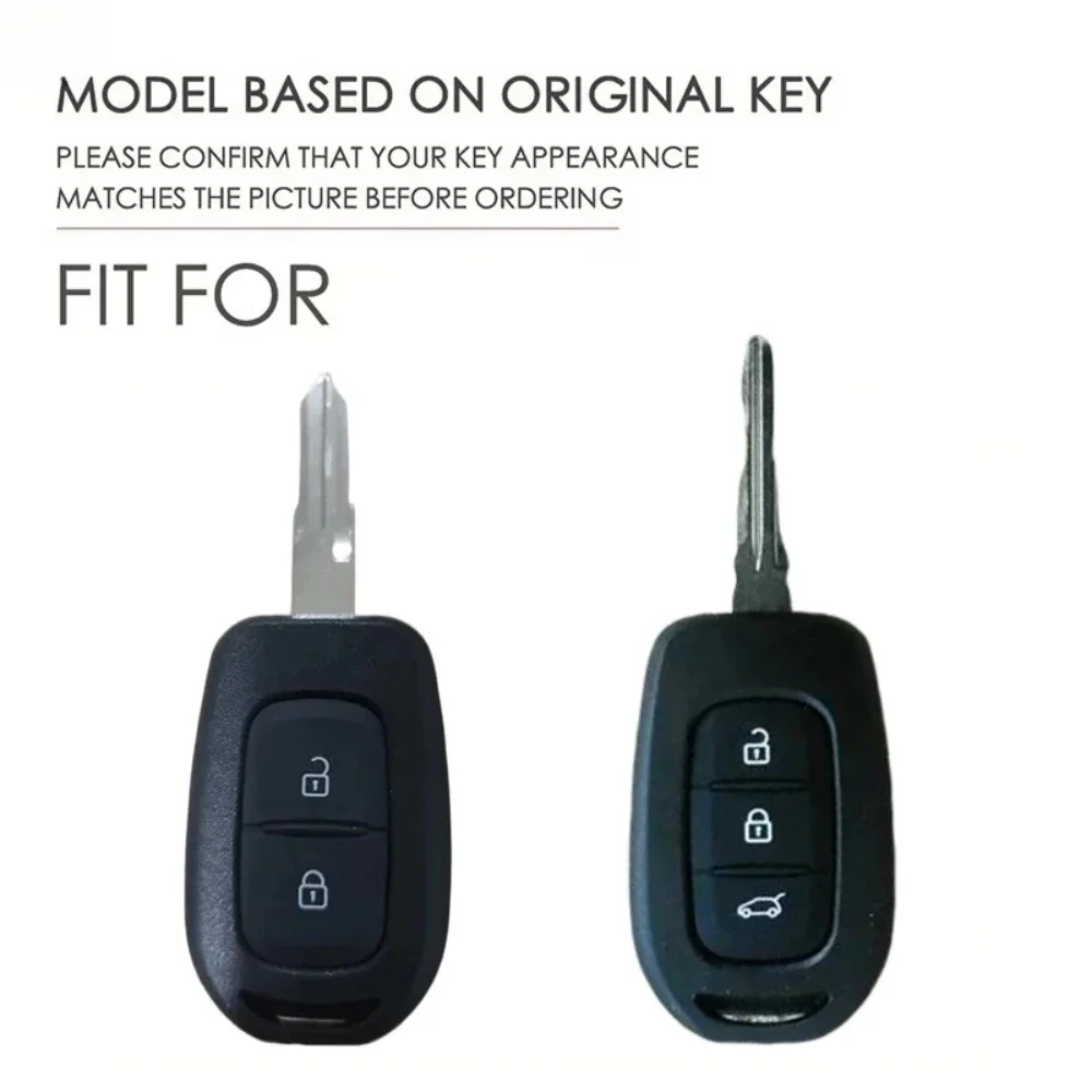 غلاف من السيليكون لرينو كادجار كابتور ميجان سانديرو ستيبواي لوجان كليو 5 2022 أركانا 2020 2021 كويد 2023 غطاء حافظة مفاتيح السيارة #2