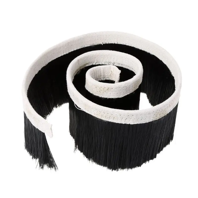 Copertura antipolvere per fresatrice per incisione con spazzola in nylon da 100 mm per Ro