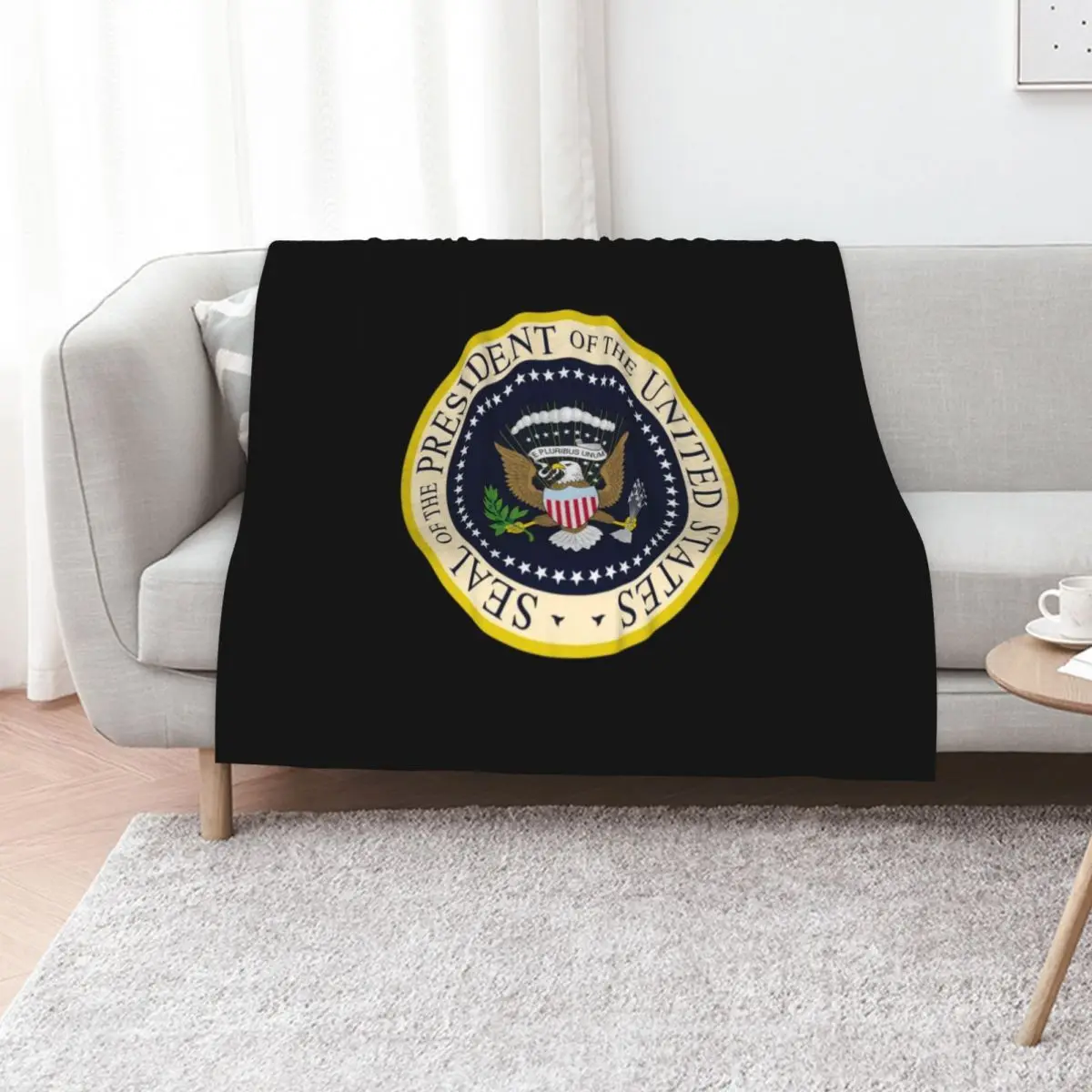 seal of President of the United States Throw Blanket Designers Soft Big Furry Hairys Custom Summer Beddings Blankets