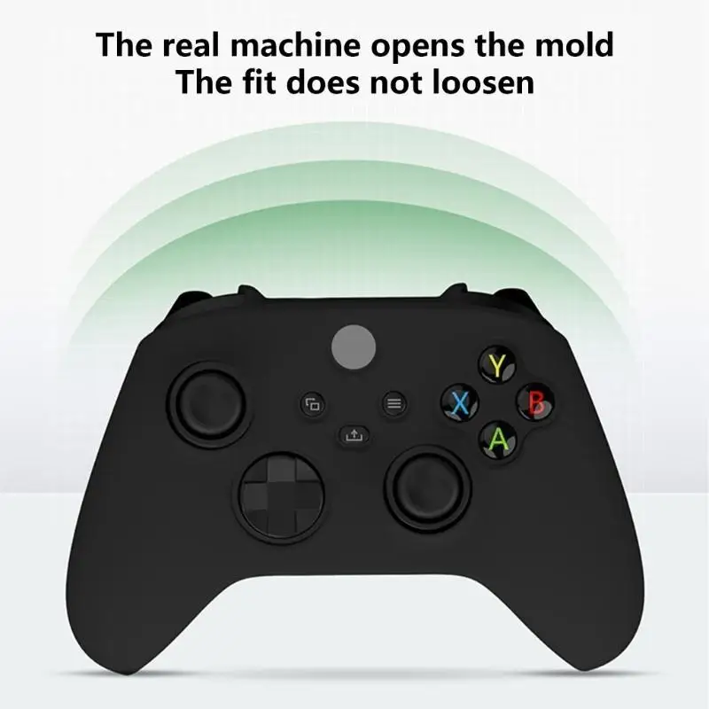 Y1UB Full Coverage Silicone Case for XSX/S Gamepad Dirtproof Protector Scratch-resist Housing Protective Sleeve
