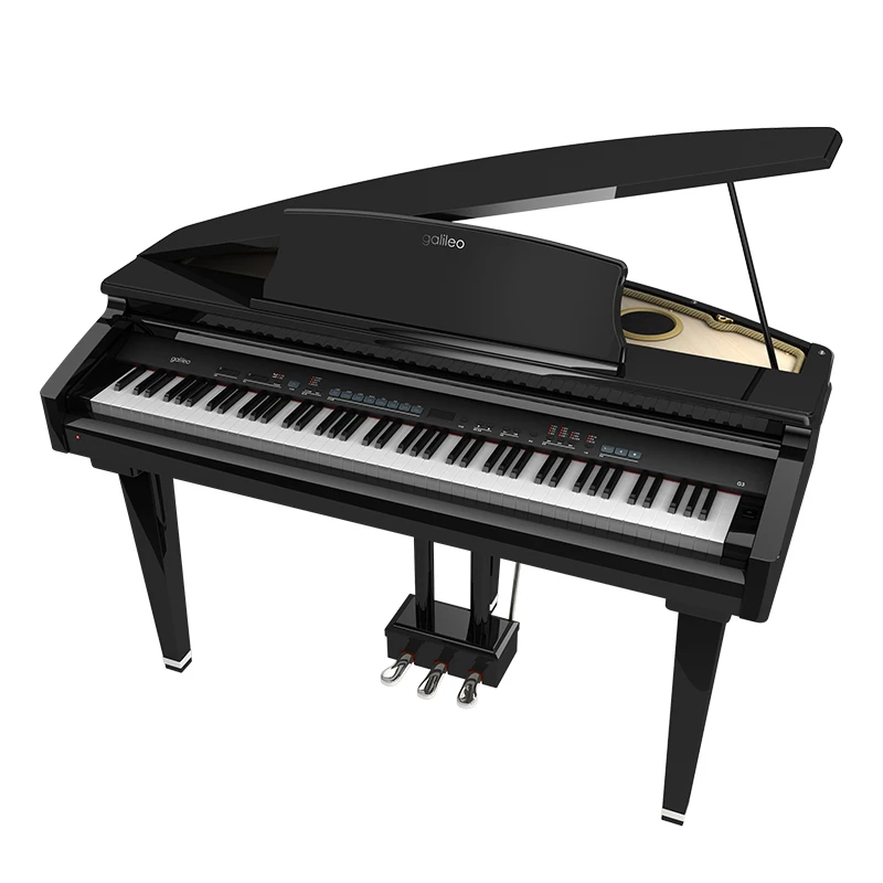 88 Keys Graded Hammer Action Grand Digital Piano Smart Electronic Keyboard for Home Professional Performance