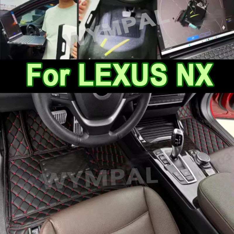 

Роскошные автомобильные коврики для LEXUS NX series 200 300h 300 200t 2015 2016 2017 2018 2019 2020 2021 2022 Пользовательские автомобильные подушечки для ног auto