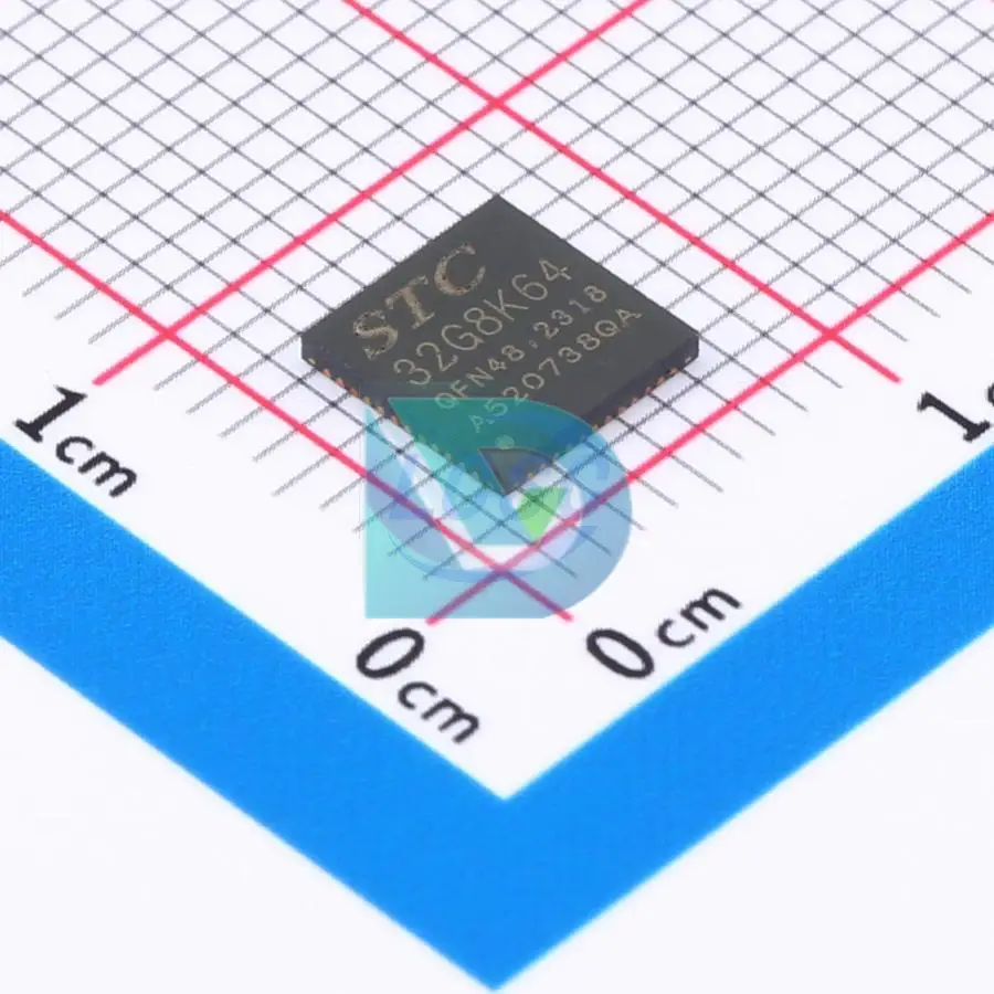 STC32G8K64-42I-QFN48 QFN-48(6x6) ไมโครคอนโทรลเลอร์ชิป (MCU/mpu/soc) ใหม่ดั้งเดิม