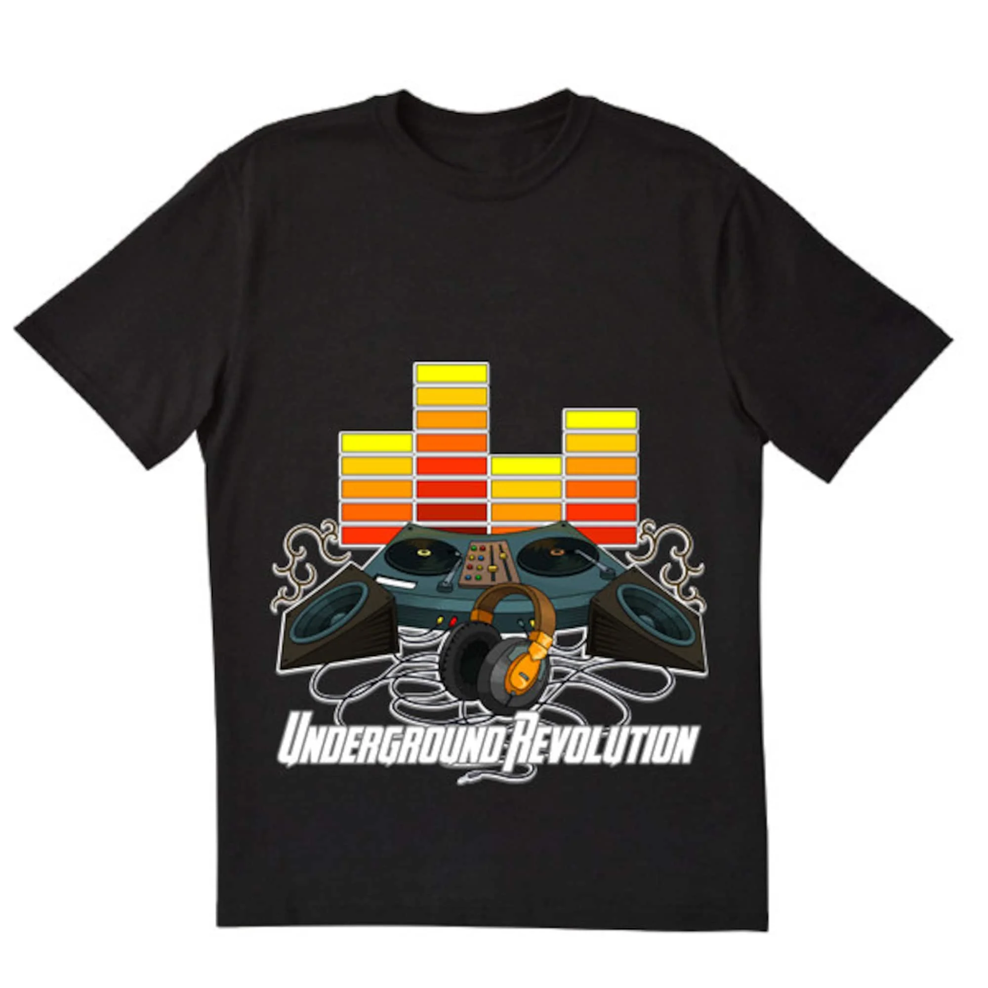 Underground Revolution  Levels tshirt