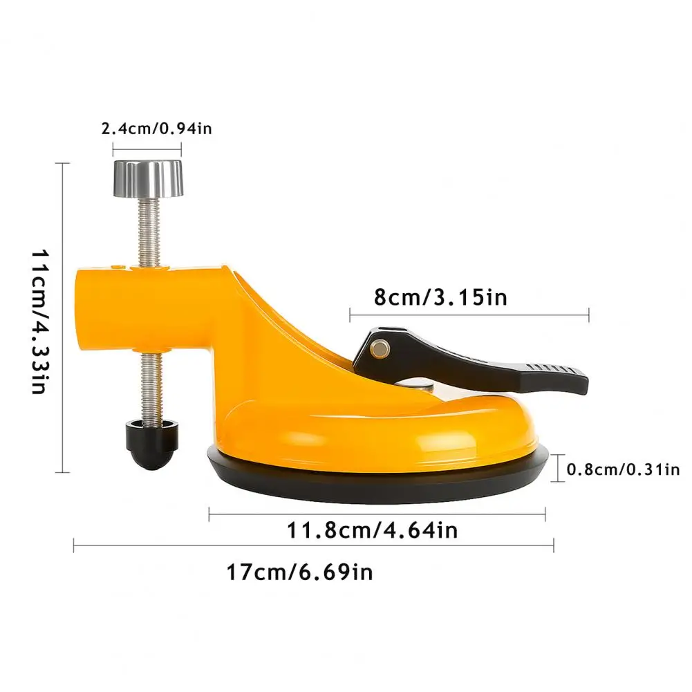 

Height Setter Tool Countertop Gap Fixer Adjustable Height Setter Countertop Seam Clamp Tool Heavy Duty Rubber Suction Cup Floor