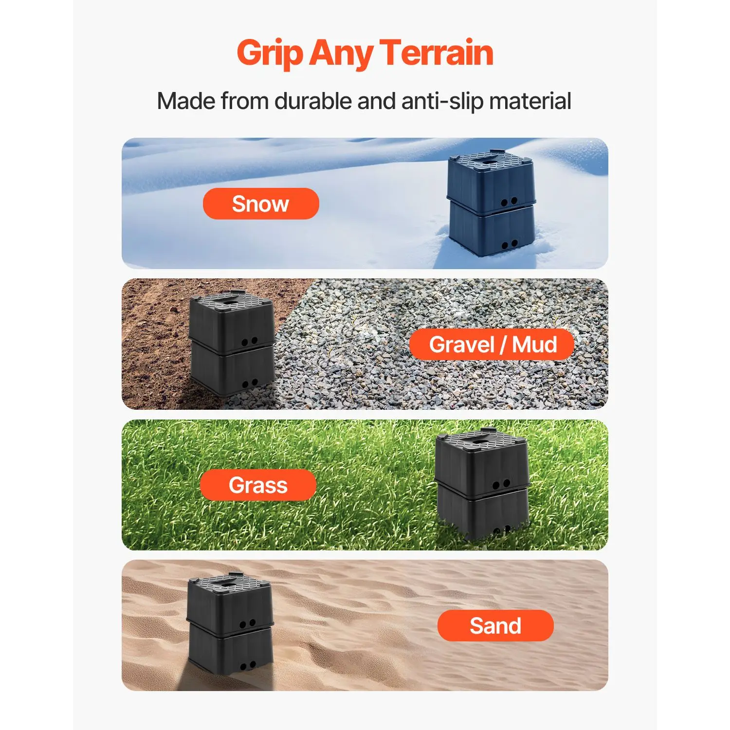 Trailer Jack Blocks, 6