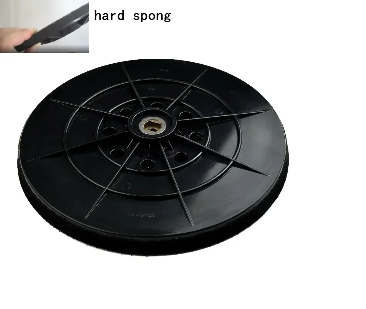 

9Inch 210mm 8 Holes Drywall Sander Sanding Discs Hooks And Loop Backup Pads With 6mm Thread For Automotive Restoration Polishing