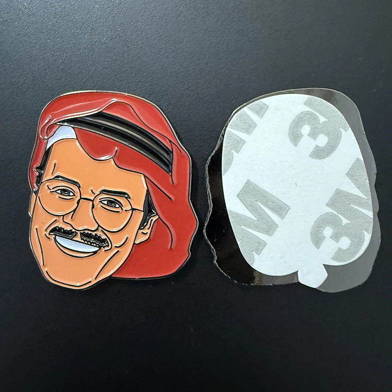 Saudi Arabia Mobile Phone 3M Sticker Badge Metal Pin Broooches Pins