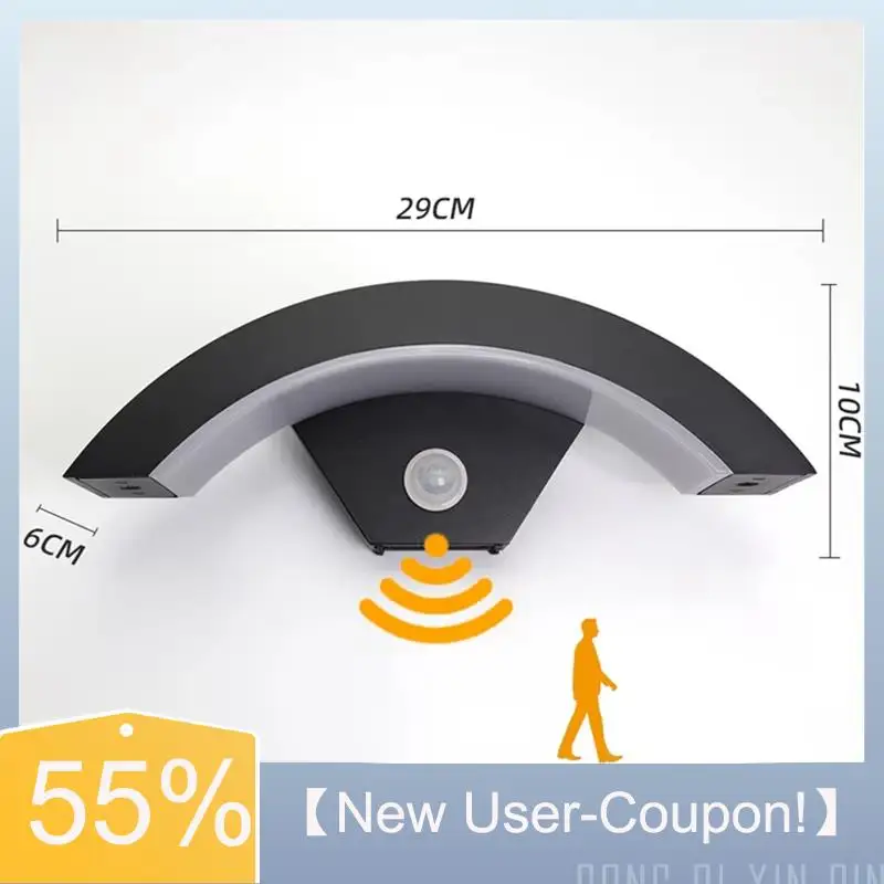 

【Fast Delivery】Outdoor Wall Light With Motion Sensor Indoor Wall Sconce Light Waterproof Garden Street Corridor Stairs Lighting