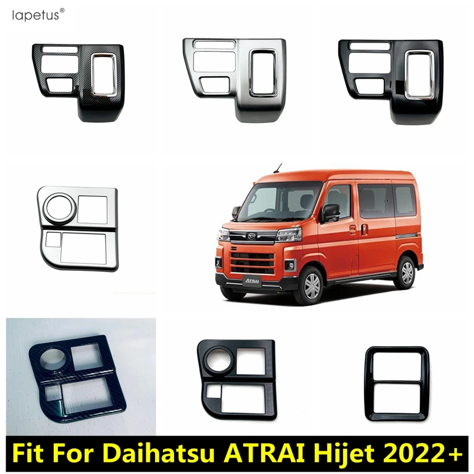 

Shift Gear Panel / Warning Light Lamp / Start Stop Engine Frame Decor Cover Trim Accessories For Daihatsu ATRAI Hijet 2022 -2024