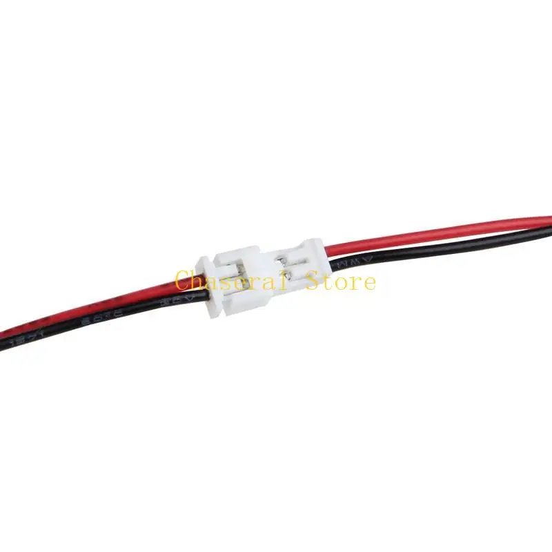 E7CE 20Pair Micro JST 1.25 2 PIN Male Female Plug Connector With Wire Cables 100mm