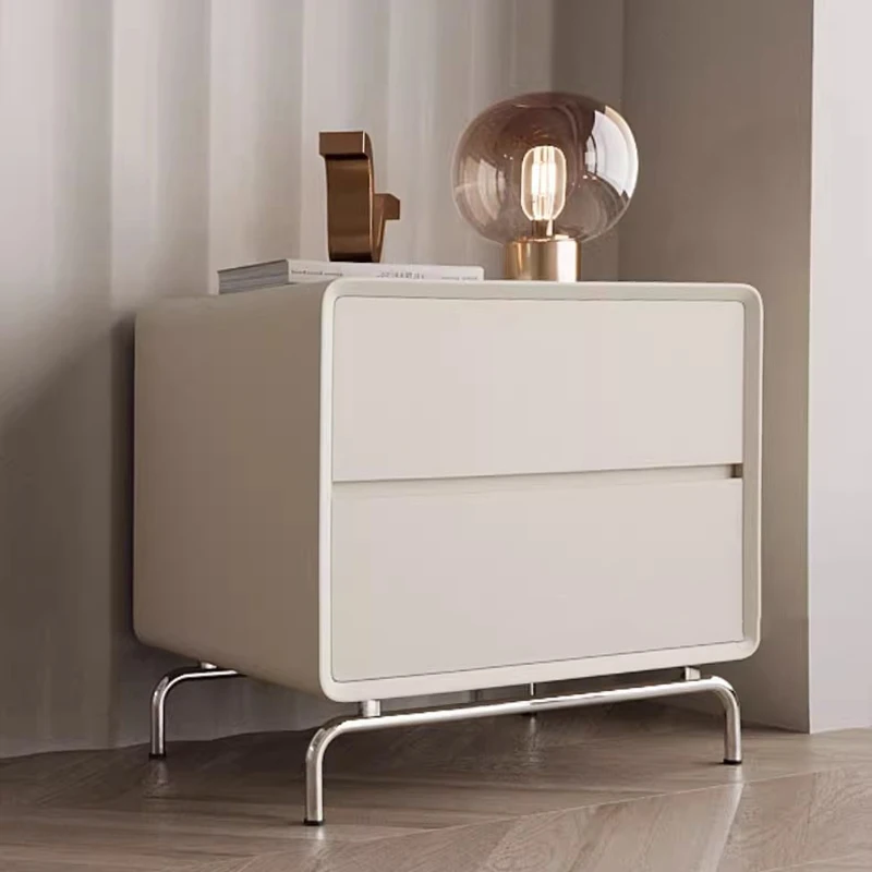 

Beauty Trendy Night Tables Exquisite Storage Luxury Modern Nightstand Classic Versatile Muebles De Dormitorio Bedroom Furnitures