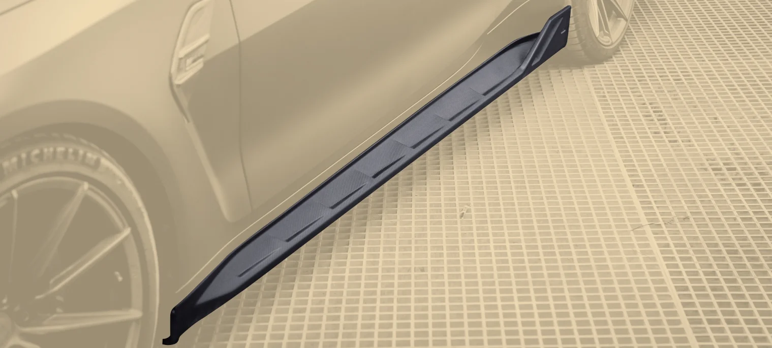 For G82 M4 Side Skirt Dry Carbon Fiber Bolt-On Universal Fitment New Condition Exhaust Bumper Cut-Outs